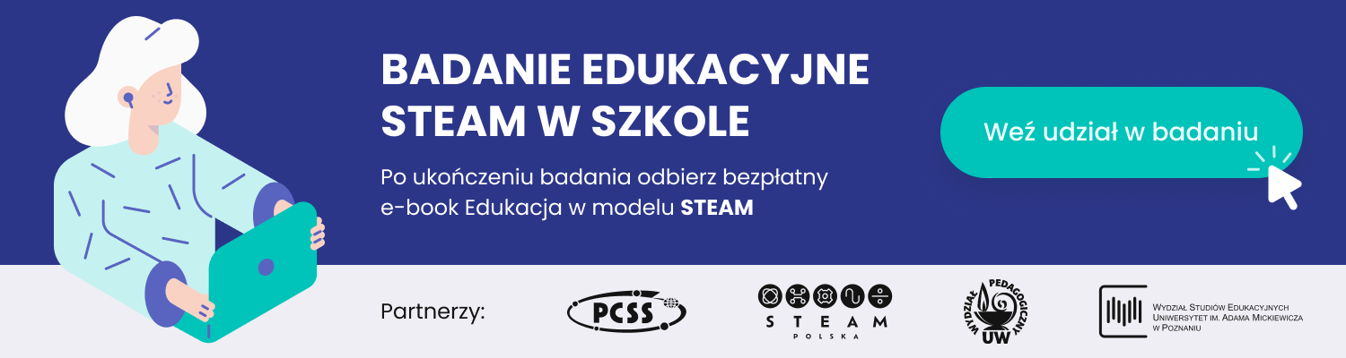 Baner przedstawiający tytuł "Badanie edukacyjne"